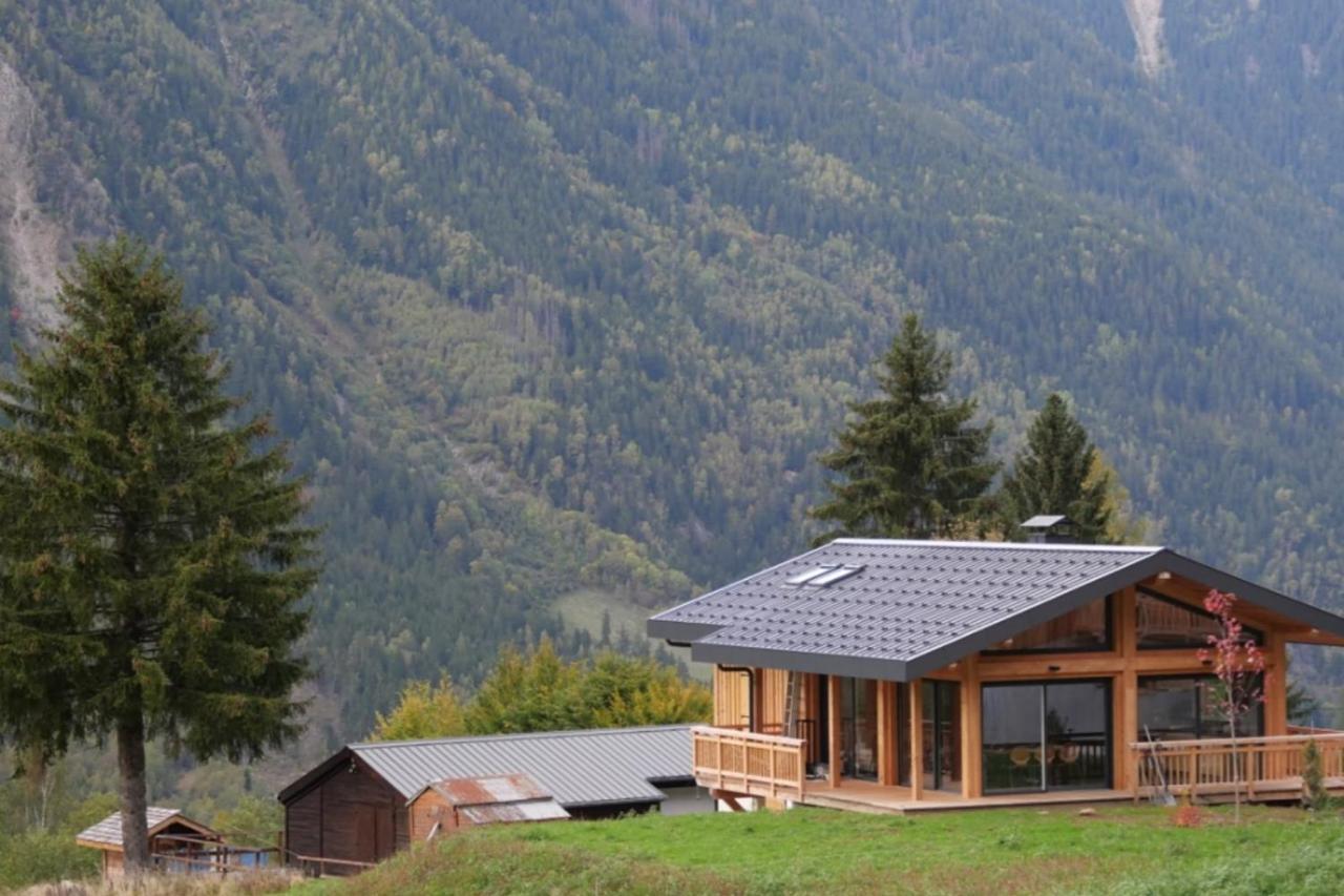 Modern Chalet With Garden シャモニー エクステリア 写真