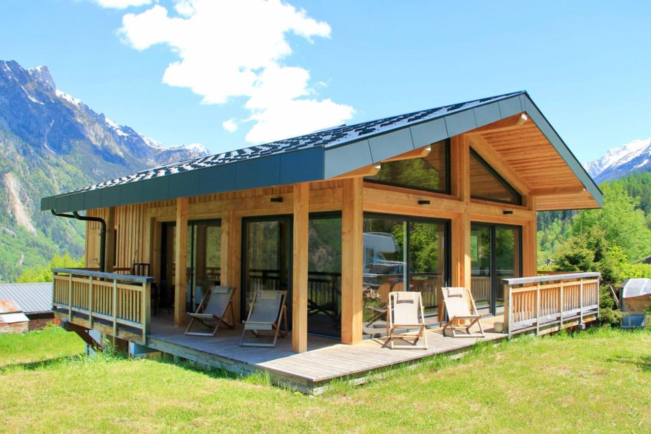 Modern Chalet With Garden シャモニー エクステリア 写真