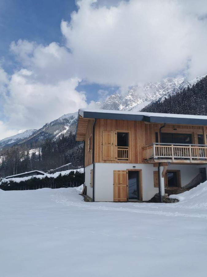 Modern Chalet With Garden シャモニー エクステリア 写真